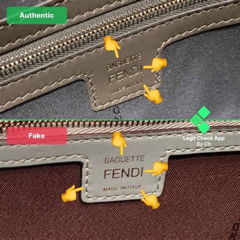 how to spot fake fendi|vintage fendi bags authenticity.